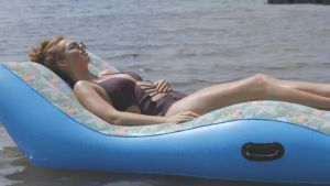 Aqua Ultra Cushioned Inflatable Swimming Pool & Beach Lounge Float for Kids & Adults – Salbabida