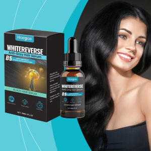 เซรั่มบำรุงผมสีเทาขาว ปิดผมขาวให้เป็นสีดำ สเปรย์ซ่อมแซมสีผมธรรมชาติ ป้องกันผมร่วง ฟื้นฟูผมให้แข็งแรง