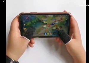 Sarung Jempol Jari Anti Basah Keringat Layar HP Isi 2 PCS (SEPASANG)