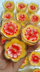 Combo nguyên liệu làm nến bơ cúng dường trang trí charm hoa– 36 ly hoa mai 30ml | Dễ làm tại nhà
