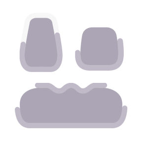 NIRA | Summer Cool Rear Car Seat Cushion Set