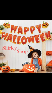 Halloween queue decorations and pendants for shopping malls and stores