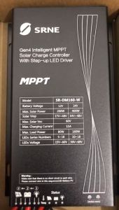 SRNE MPPT SR-DM160-R 15A Solar Charge Controller + LED Driver (PJU SCC)