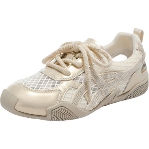 Agsdon | Lace Hollow Breathable Retro Ballet Casual Sport Shoes