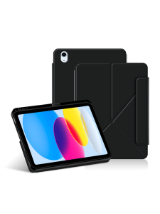 AJIUYU | AJIUYU Case with Pencil Holder for iPad A16 11th 10th Generation 2025 10.9 11 inch Multi-folding Stand Cover Funda A3354 A3355