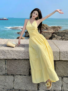 CHANGTONG | Elegant Unique Waist Slimming Backless Long Dress