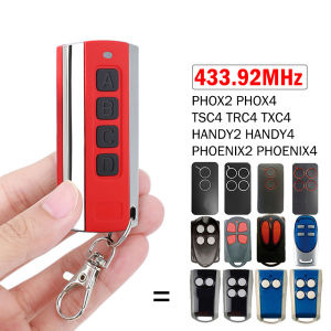 Clone V2 PHOX PHOX2 PHOX4 PHOENIX PHOENIX2 PHOENIX4 HANDY HANDY2 HANDY4 TSC4 TRC4 TXC4 Garage Door Gate Remote Control 433.92MHz