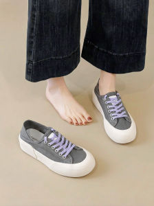 Agsdon | Thick Sole Slip-on Breathable Versatile Canvas Shoes