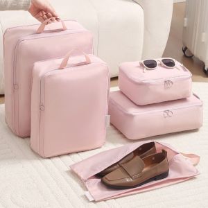 COMPASSION DIOXIDE78CO8 Multicolor Travel Storage Bag Multipurpose Small Volume Clothing Compression Pouch Creative Antifouling Shoes Bag Travel Bussness Trip