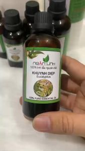 Tinh dầu khuynh diệp (bạch đàn) nguyên chất :(chất lượng vượt trội) hen suyễnđau nhức viêm dị ứng sốt cảm