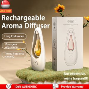2025 Rechargeable Home Aroma Diffuser Air Freshener Spray Diffuser Essential Oil Diffuser Home Diffusers Toilet Fragrance Hotel Humidifier