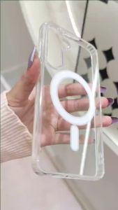 CASE FOR SAMSUNG GALAXY S22 S23 S24 FE PLUS ULTRA / CLEAR CASE MAGSAFE MAGNETIC FOR S22+ S22ULTRA S23+ S23FE S23ULTRA S24+ S24FE S24ULTRA AF-210