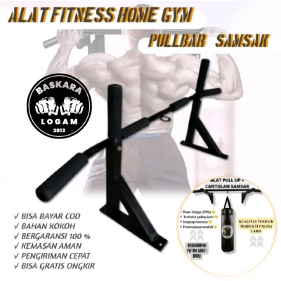 Pull Up Bar Fitness Support Gantungan Samsak Tinju Kuat 250 Kg