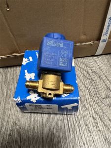วาล์วแม่เหล็ก Castel Original ขนาด 6 มม. แบบ HF2 220V 1020/2 สำหรับตู้เย็น ระบบปรับอากาศ อุปกรณ์เครื่องมืออุปกรณ์อื่นๆ