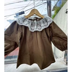 Vanesha Blouse anak atasan anak perempuan dress anak renda