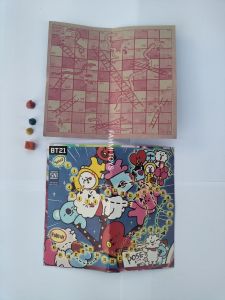 50pcs ular tangga ast mainan ular tangga kecil ular tangga kertas