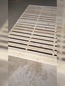 เตียงนอน เตียงไม้ โครงเตียงทาทามิพื้นแบบ การออกแบบไร้หัวเตียง มี3ขนาด 4ฟุต 5ฟุต 6ฟุตไม้คุณภาพดี อายุการใช้งาน 50 ปี/ไม้จริง 100%