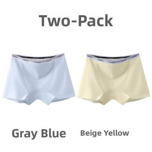 Cat Person plus Size Organic Cotton Sanitary Pants Womens Period Leak Proof Safety Pants Low Waist Plain Color Innerwear