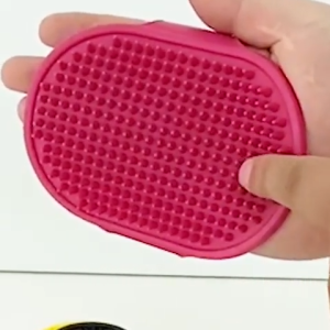 Pet Grooming Soft Rubber Brush / Massage Shower Bath Comb (RB02)