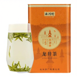 XI HU BRAND | New Early Picked Premium Special Grade Dragon Well Tea 100g Can