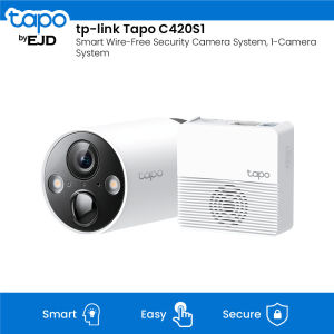 tp-link Tapo C420S1 Smart Wire-Free Security Camera System 1-Camera System | TP-Link Tapo by EJD