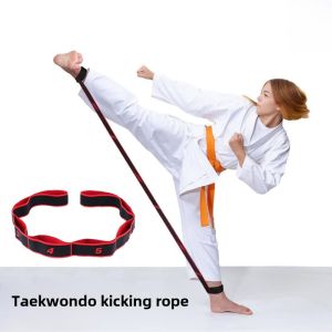 Childrens Taekwondo Leg Resistance Band Speed Control Elastic Band Training Equipment Kicking Speed Pull Rope Fitness Leg Exercise