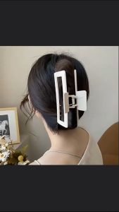 Jepit Rambut Salon 12.5cm Model Kotak Bolong Warna Matte Jedai Doff SUPER JUMBO HMJ001