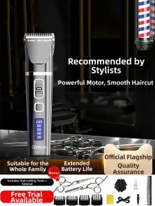 Qiman | Electric Hair Trimmer Haircut Tool