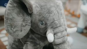 ของเล่น หมอนตุ๊กตา ตุ๊กตา ตุ๊กตาช้างขนนุ่ม ตุ๊กตาช้าง ขนาด 40เซนติเมตร เอาใจเด็กทารก เพื่อนคู่หู่ ตุ๊กตาหมอนยัดนุ่นPlush Elephant Toy Baby Sleeping Back Cushion Soft Stuffed Pillow Elephant Doll Newborn Playmate Doll Kids Birthday Gift