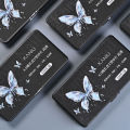 510 Chiếc Móng Tay Giả Hình Stiletto Trong Suốt Hình Thang, Chất Liệu Acrylic Gel, Kiểu Dáng Thẳng, Dùng Trang Trí Móng Tay, Tự Làm, Phong Cách Pháp. 