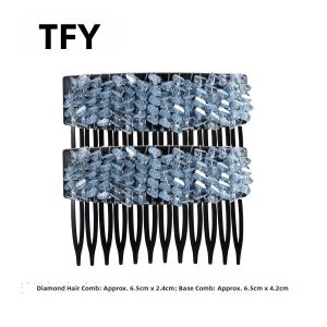 TFY | Princess Diamond Upside-down Hair Clip
