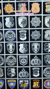 Patch Logo PENYIDIK MABES BARESKRIM METROJAYA BRIMOB PAMINAL KEWENANGAN Kamuflase Emblem Prepet Perekat Velkro Badge Tactical Army