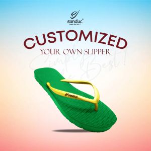 Sanduc Getah SR Perempuan Mix & Match Selipar Green Warna Hijau 6 Warna