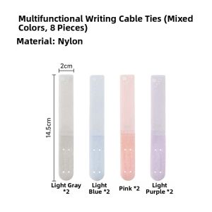 Multi-Function Cable Organizer Straps