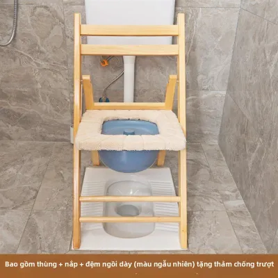 QIUZHISE | Đế Đặt Toilet Di Động cho Người Già và Phụ Nữ Mang Thai