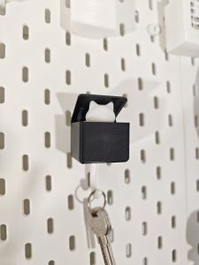 ตู้เสื้อผ้าผีเสื้อ DIY สำหรับ IKEA SKADIS ตู้เสื้อผ้ารูปสัตว์ ตู้เสื้อผ้ารูปแมวและสุนัข รูปหัวเข็มขัดแบบยืดหยุ่น