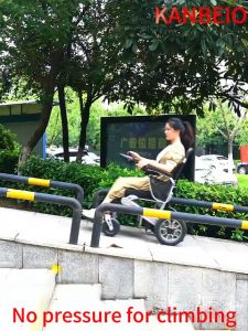 (SG Local inventory) Folding intelligent electric wheelchair with strong power and long endurance