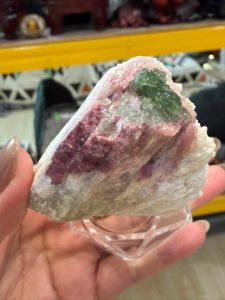 ✨ “旺夫旺家的能量石”🏠🍉天然西瓜碧玺原矿 Natural Raw Watermelon Tourmaline