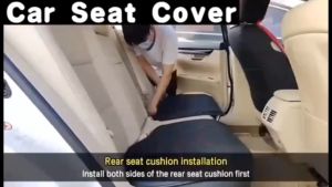 Ford Full Set Car Seat Covers Leather Front and Rear Seat Covers 5 Pieces For Fiesta Ranger EcoSport Focus Everest and Other Models