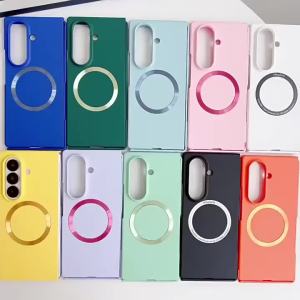 szhaiyu | Magnetic wireless charging Phone Case for Samsung Galaxy Z Fold 8 Ultra 7 6 5 Tempered Glass Screen Film Anti-drop Protect Cover