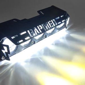 New 5-bulb Laser Shooting Lights mini driving light Full Set Projector grill 40W Motor HeadLight