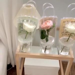 Túi Trong Suốt Đựng Ly CốcMỹ PhẩmTúi Có Quai Xách Đựng Bình Giữ Nhiệt Ly Giữ Nhiệt Trong Suốt Thời Trang...