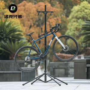 ROCKBROS Bicycle Repair Racks Bike Hanger Repair Stand Tool Tray Maintenance Storage Cycling Works Stand Bike Aluminum Adjustable Display Station Bicycle Accessroies