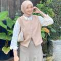 Nuna Vest / Vest Basic Wanita / Rompi Korea Style Wanita. 