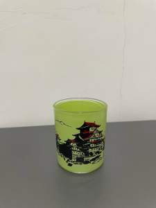 Gelas Sloki Motif Jepang /Gelas Lucu/Gelas Unik
