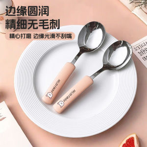 Thìa Bằng Thép Không Gỉ 304 Dùng Trong Gia Đình Thìa Ăn Cho Trẻ Em Thìa Ăn Súp Cho Phụ Nữ Thìa Đáy Phẳng Thìa Súp Di Động Hộp Đựng Đồ Dùng Ăn Uống