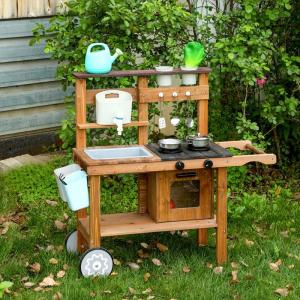 LIWAN | Simulation Wooden Play Kitchen