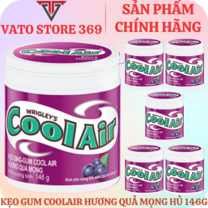 Kẹo sing-gum COOL AIR hương quả mọng hủ 146g