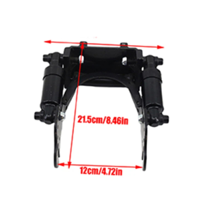 10 Inch Electric Scooter Rear Fork Folding Replacement Driving Accessories Shock Absorber Axle Modified