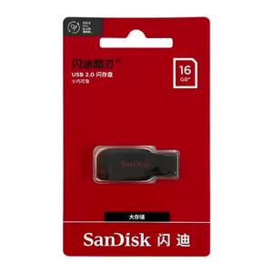 SanDisk SDCZ50 USB Flash Drive 128GB Mini Pen Drive 64GB Pendrive 32GB USB 2.0 Flash Drive 16GB Memory Stick USB Disk For PC